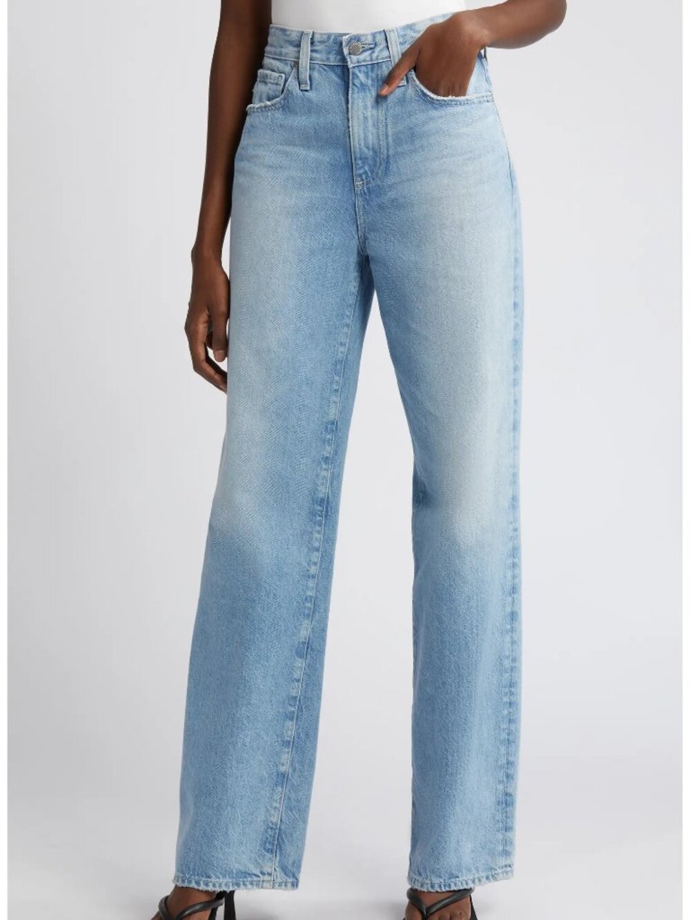 AG Adriano Goldschmied Kora High Waist Wide Leg Jeans in Recall